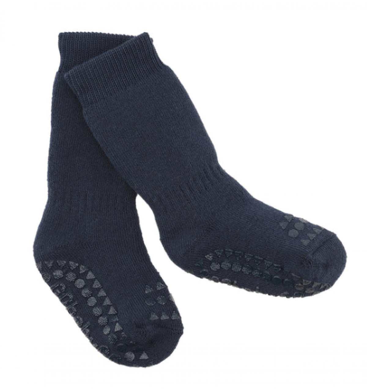 Chaussettes Antidérapantes Coton - Navy Blue - photo 7