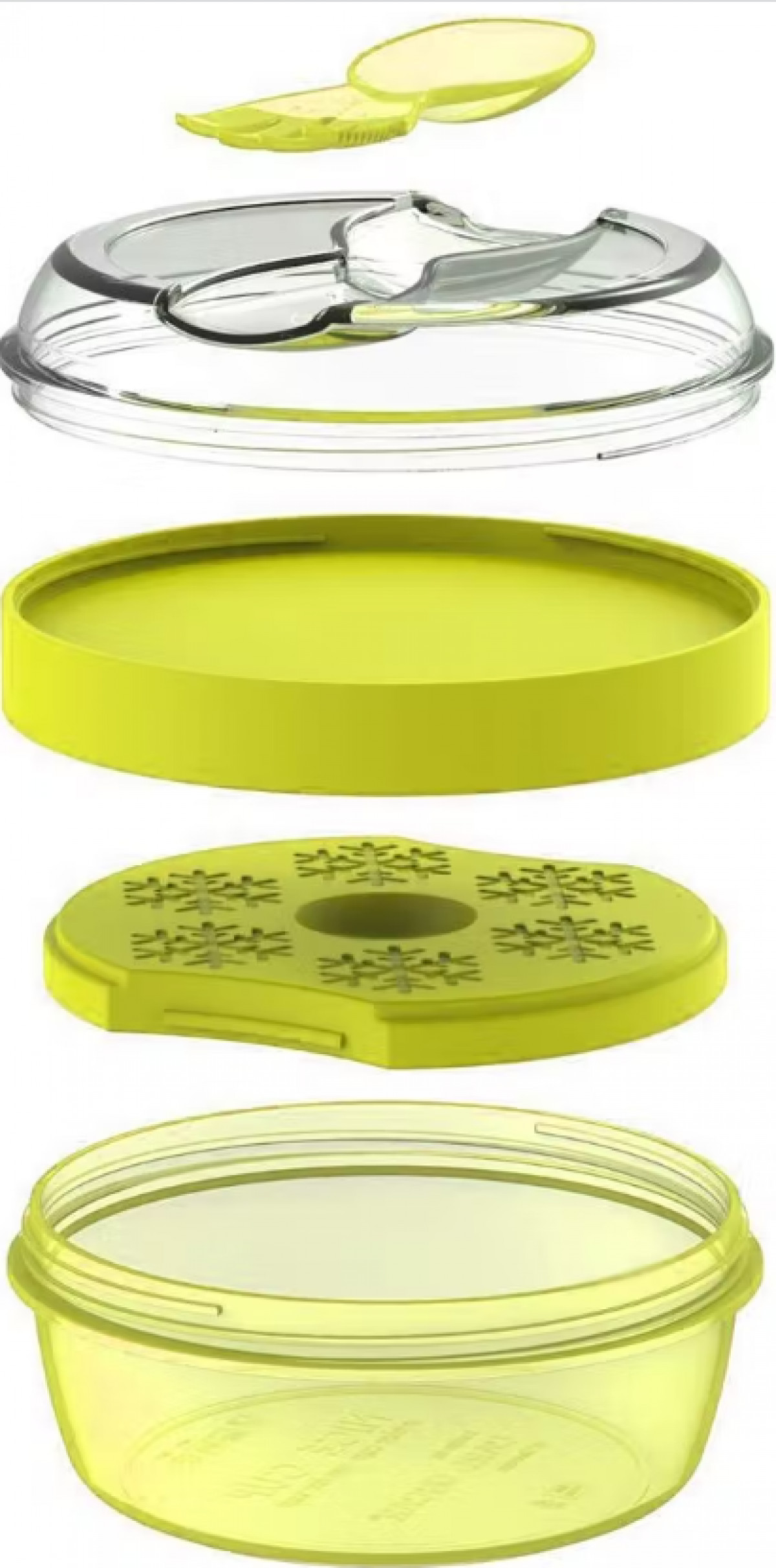 N'ice Cup boite à collation avec disque de refroidissement - Lime - photo 7