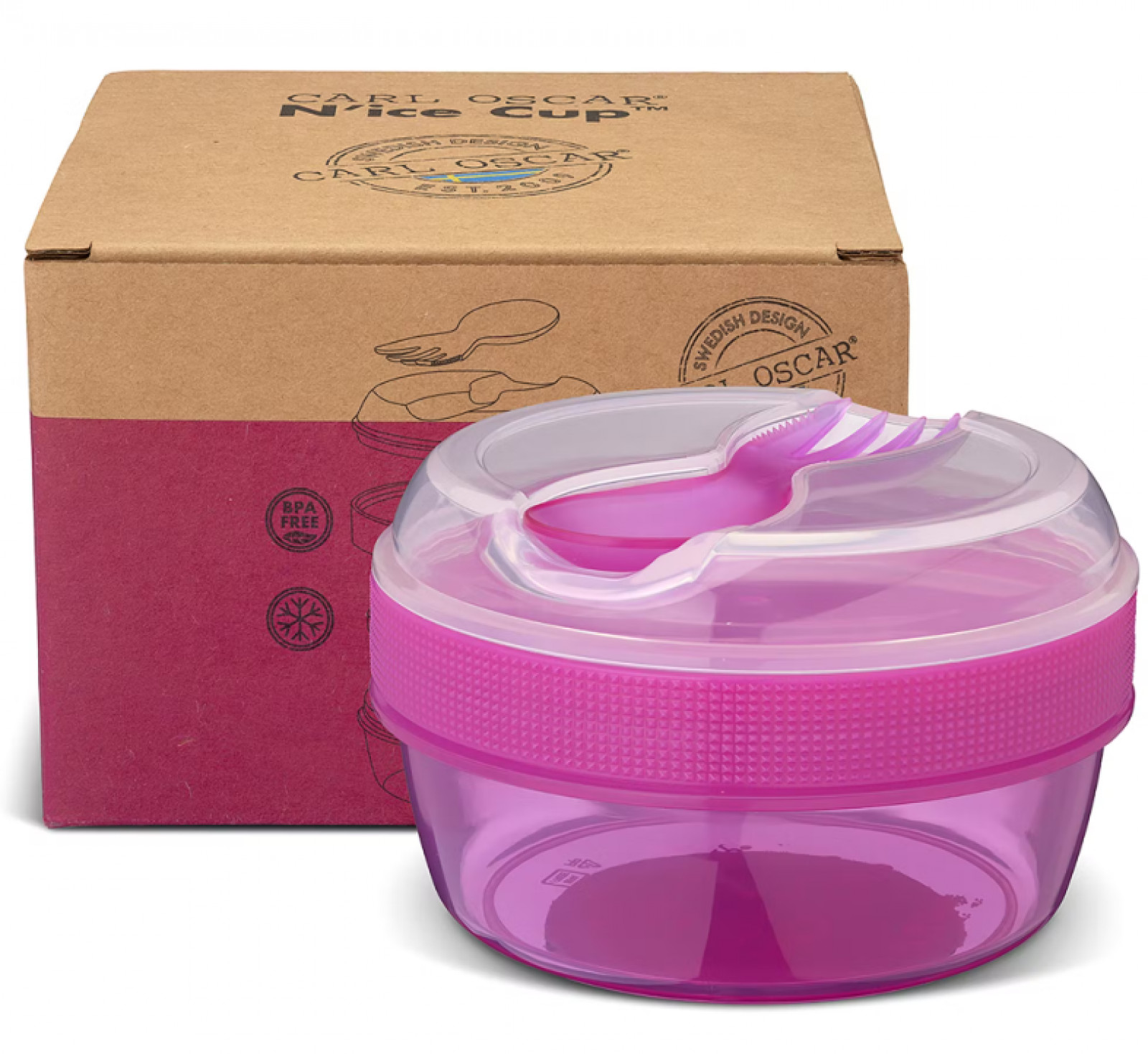 N'ice Cup boite à collation avec disque de refroidissement - Purple - photo 9