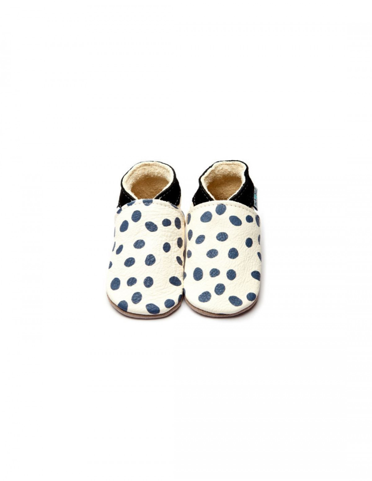 Chaussons en cuir Dalmatian - 0-6 mois - Boutique Toup'tibou - photo 6