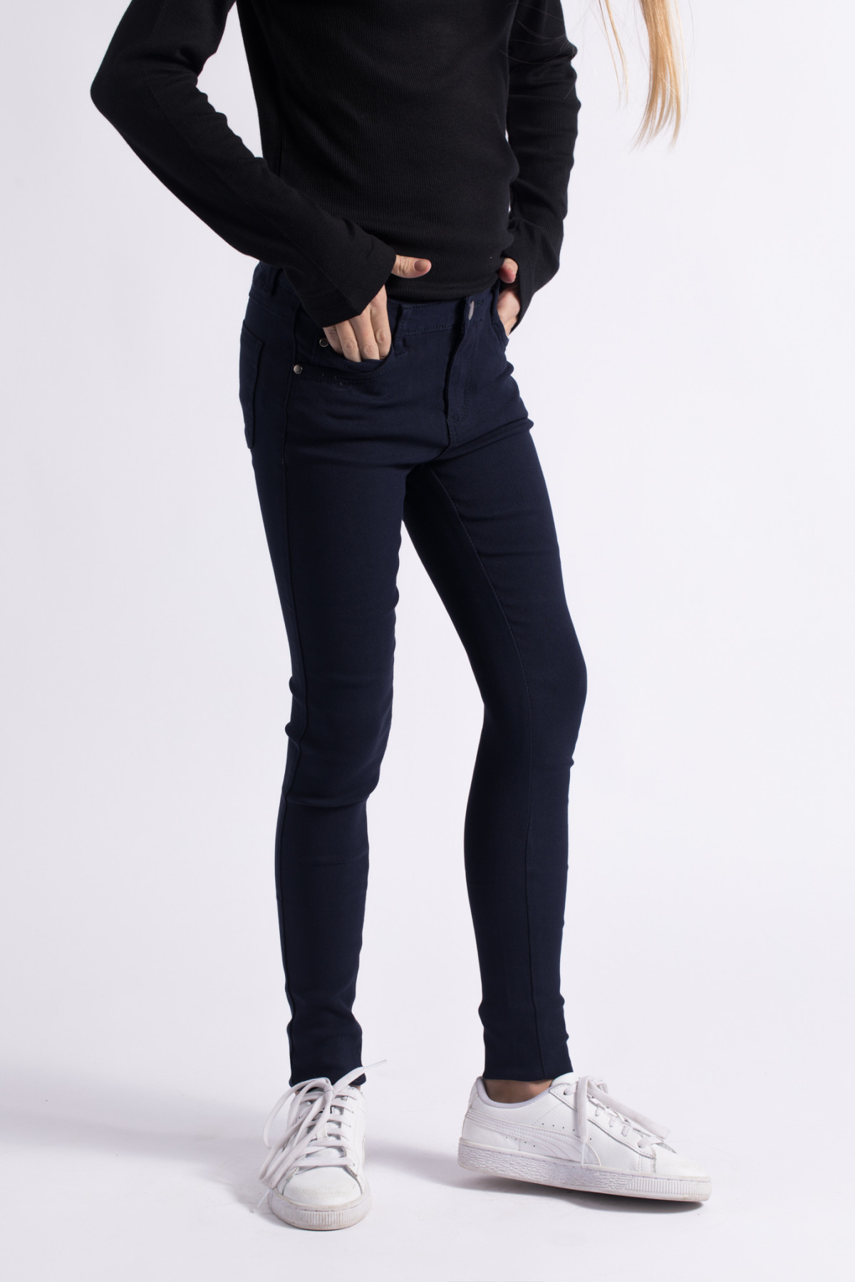 Jeans stretch Emmie Black iris marine - Boutique Toup'tibou - photo 6