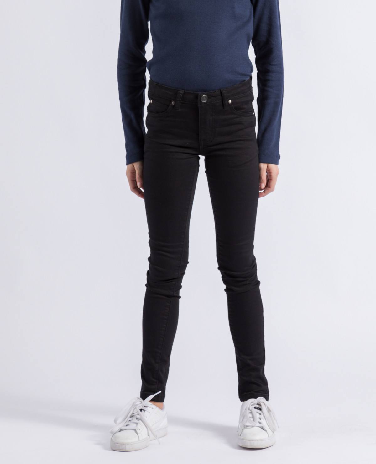 Jeans stretch Emmie black - Boutique Toup'tibou - photo 7