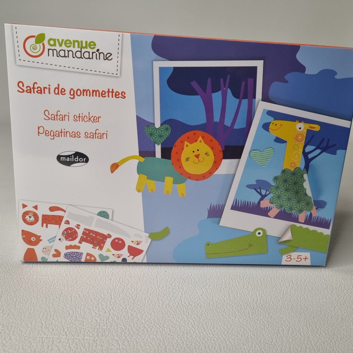Boite créative Safari de gommettes - Boutique Toup'tibou - photo 6