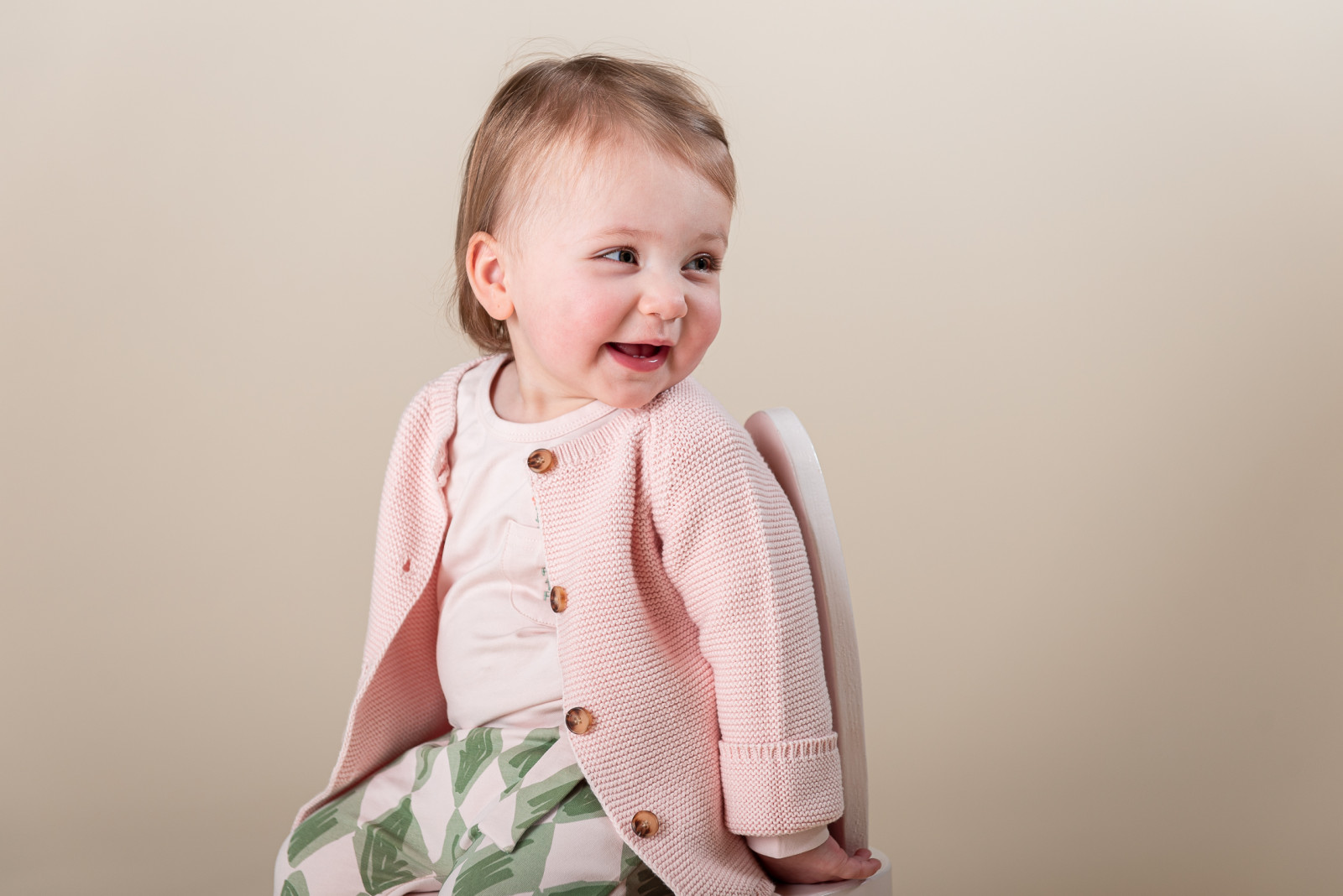 Cardigan rose blush - photo 7