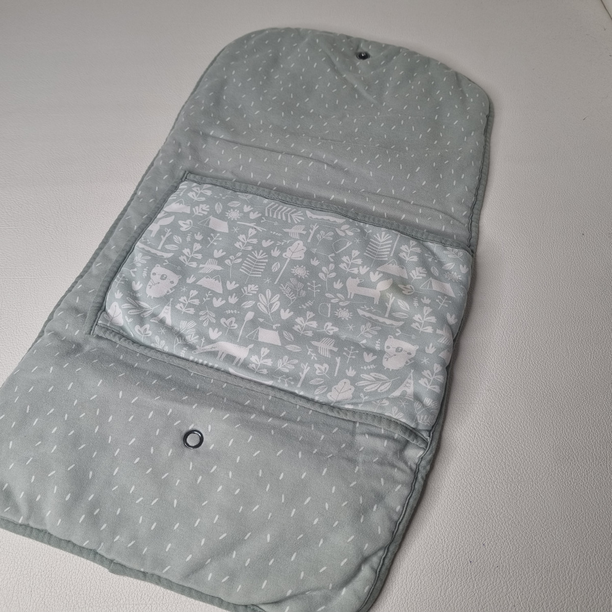 Matelas à langer nomade menthe - Boutique Toup'tibou - photo 6