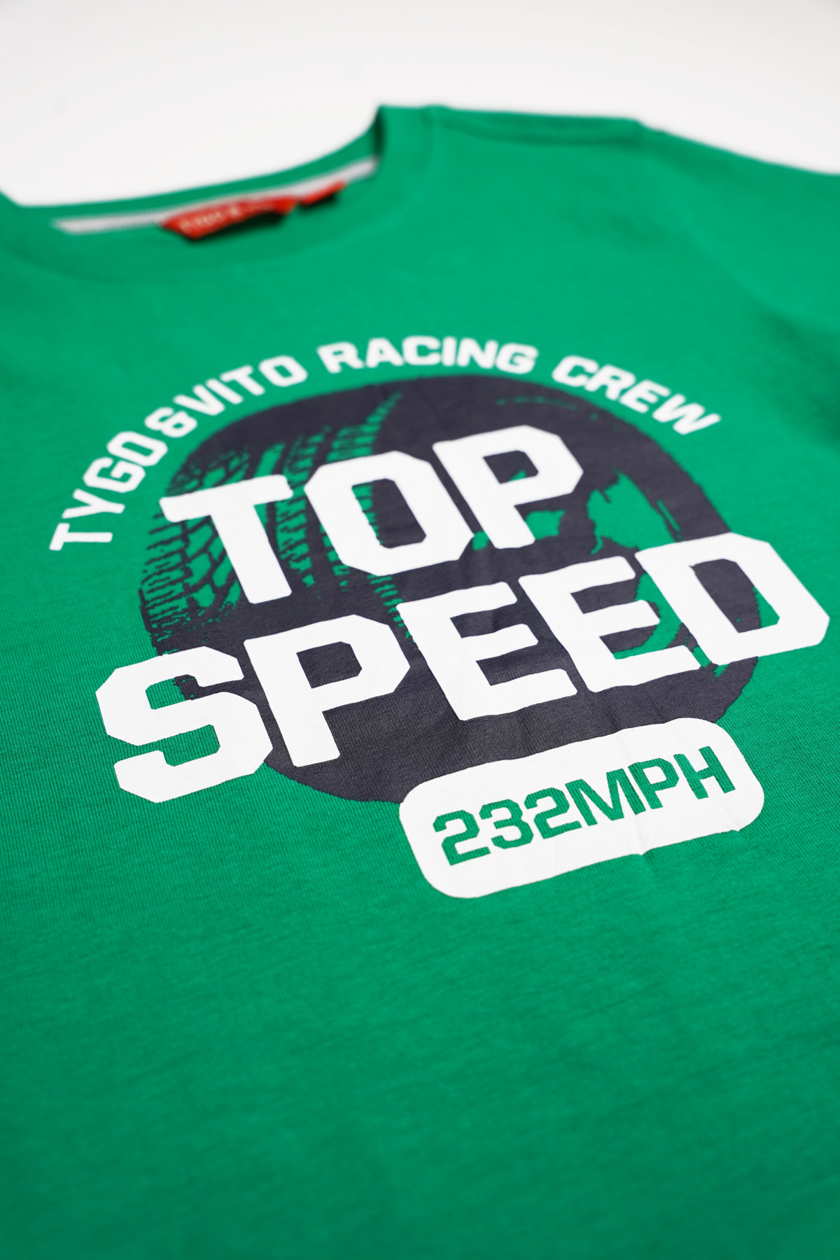 T-shirt vert - Top Speed - photo 9