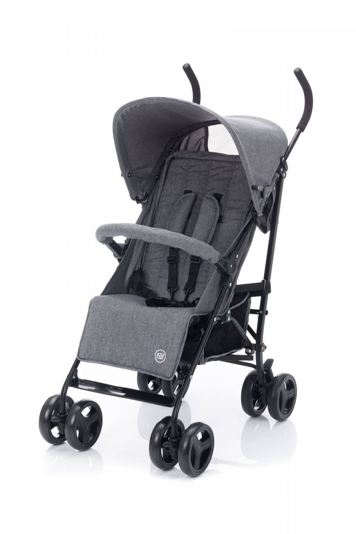 Poussette canne grise new arrivals
