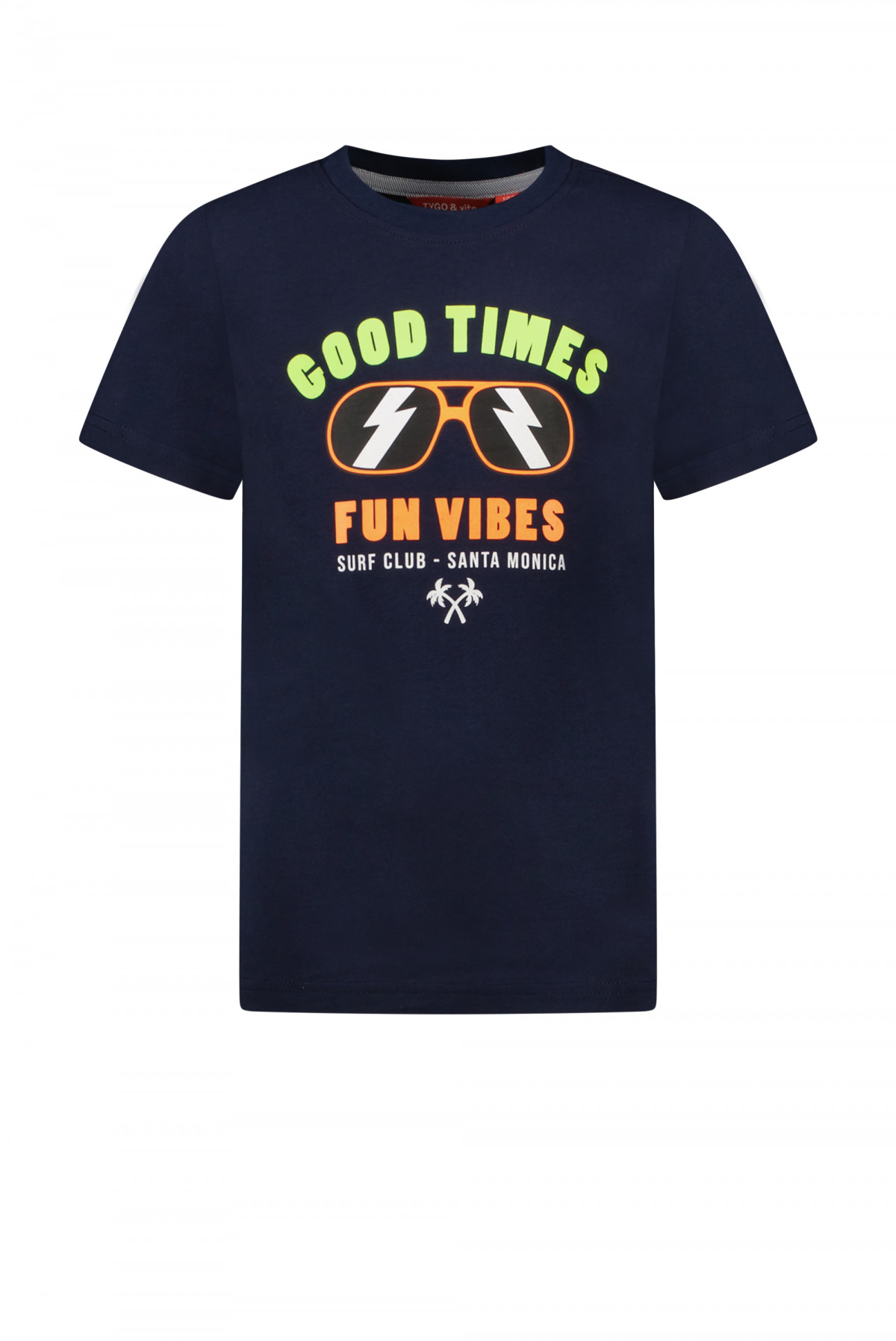 T-shirt marine Fun Vibes - Boutique Toup'tibou - photo 6