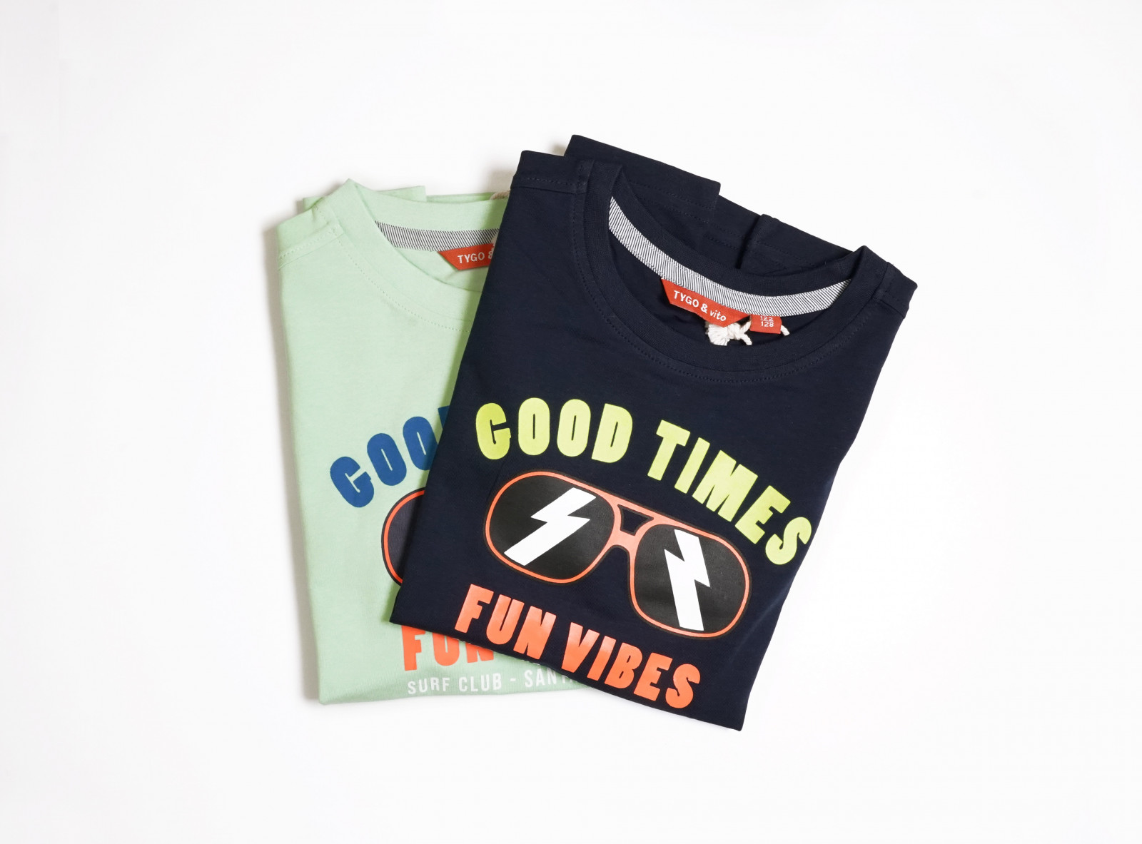 T-shirt marine Fun Vibes - photo 8
