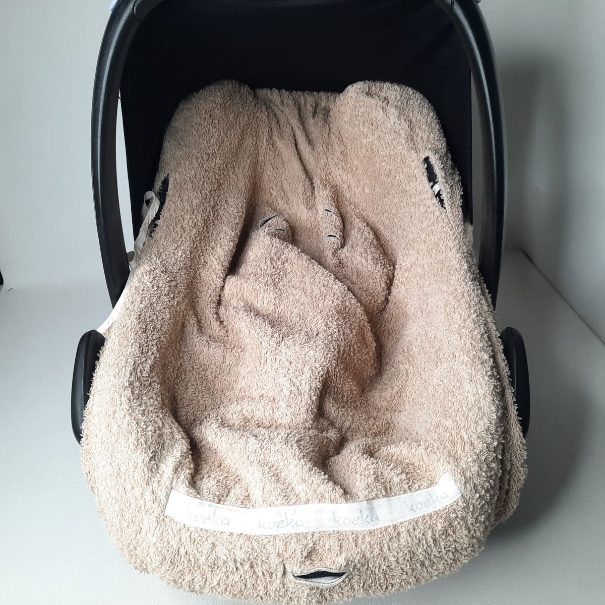 Housse eponge pour maxi cosy beige - Boutique Toup'tibou - photo 6