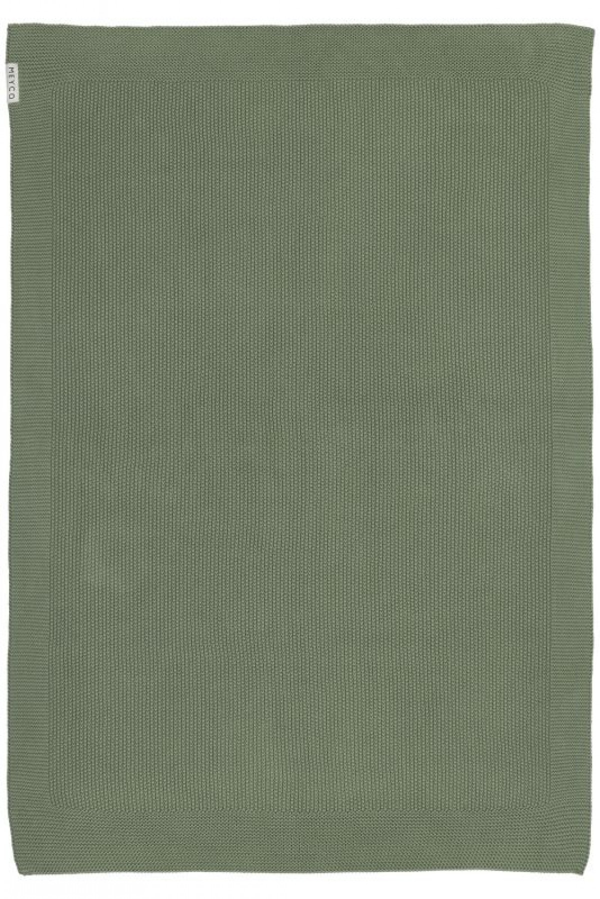 Grande couverture coton bio 100*150cm - Vert forêt - 2753232 - photo 8