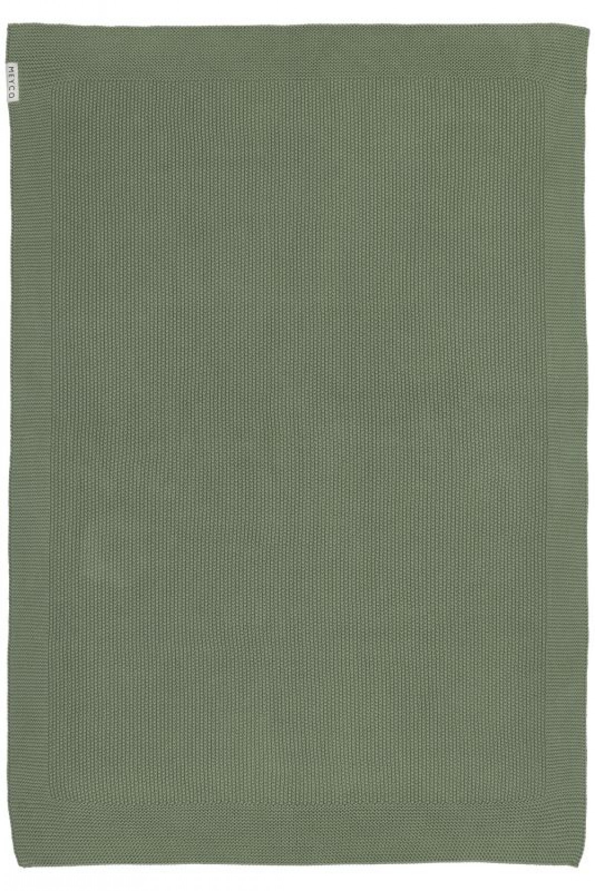 Grande couverture coton bio 100*150cm - Vert forêt - 2753232 - photo 8