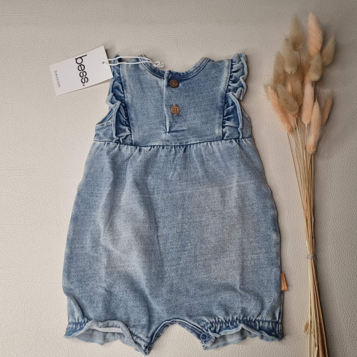 Combi short Denim - Boutique Toup'tibou - photo 6