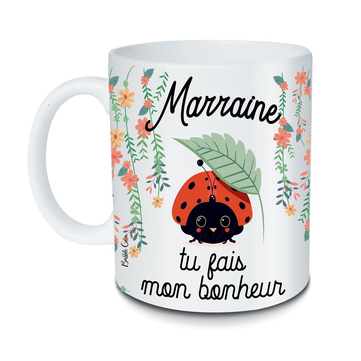 Mug - Marraine tu fais mon bonheur - Boutique Toup'tibou - photo 6