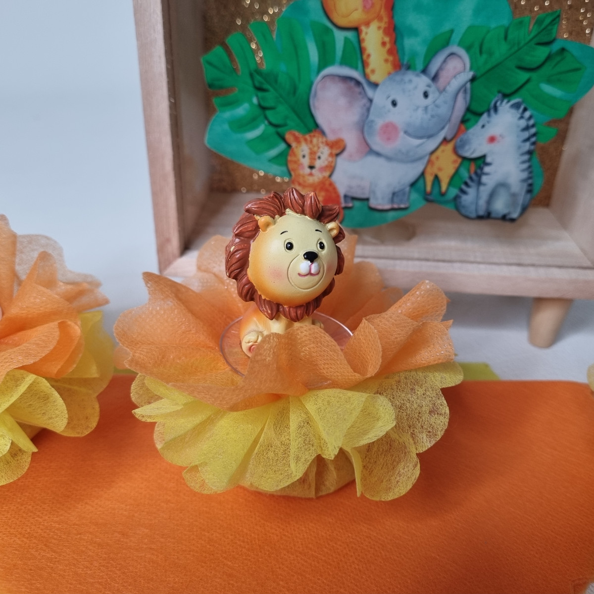 Safari rigolo sur sachet de dragées - photo 7