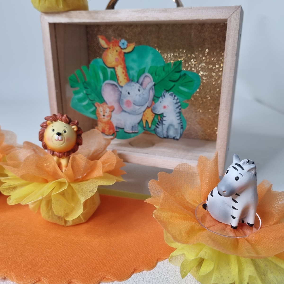 Safari rigolo sur sachet de dragées - photo 8