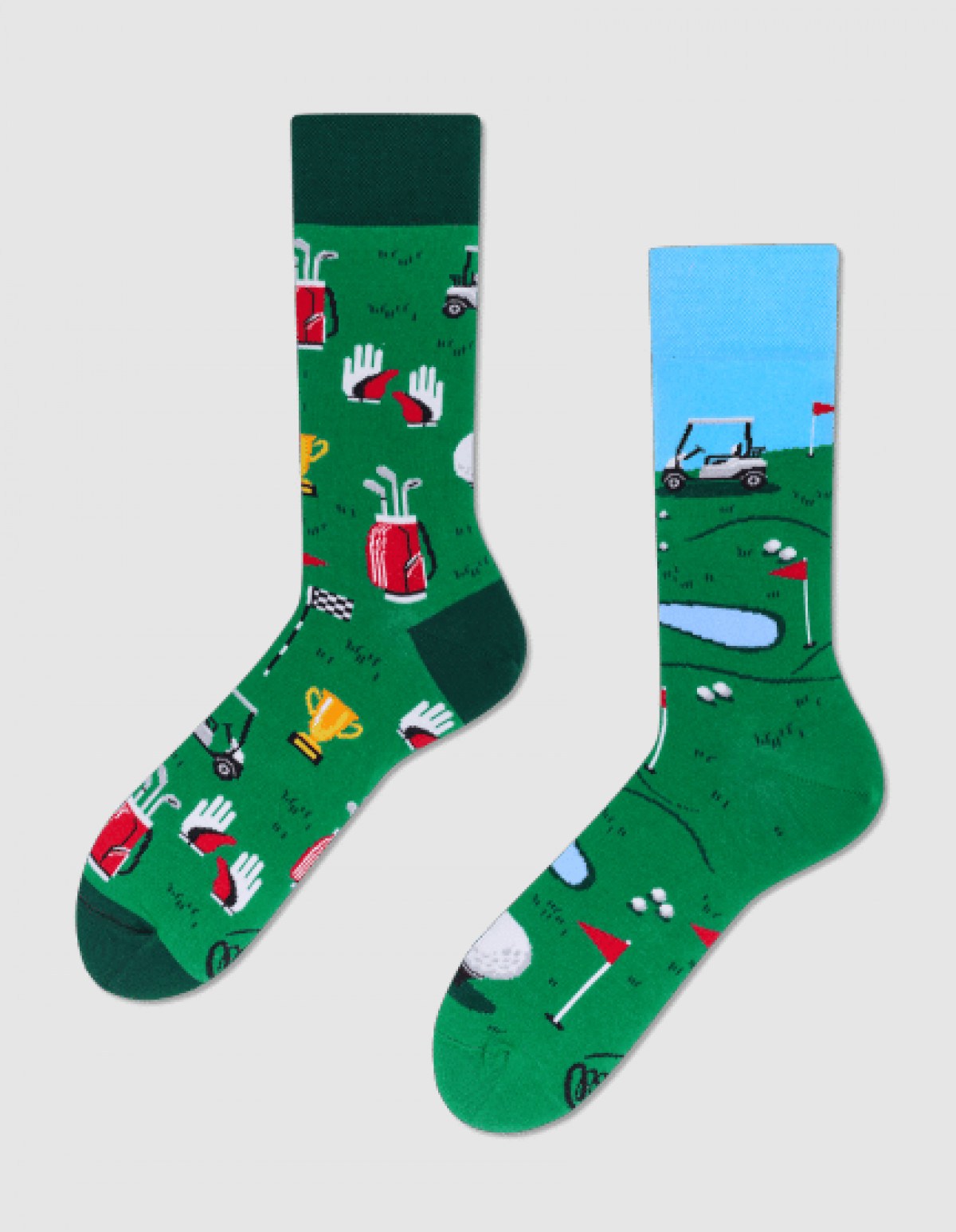 Chaussettes Many Mornings - Golf Course - Boutique Toup'tibou - photo 6
