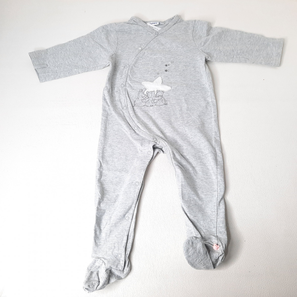 Pyjama gris - Boutique Toup'tibou - photo 6