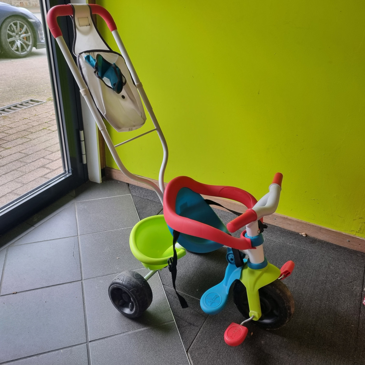 Tricycle Smoby bleu - Boutique Toup'tibou - photo 6