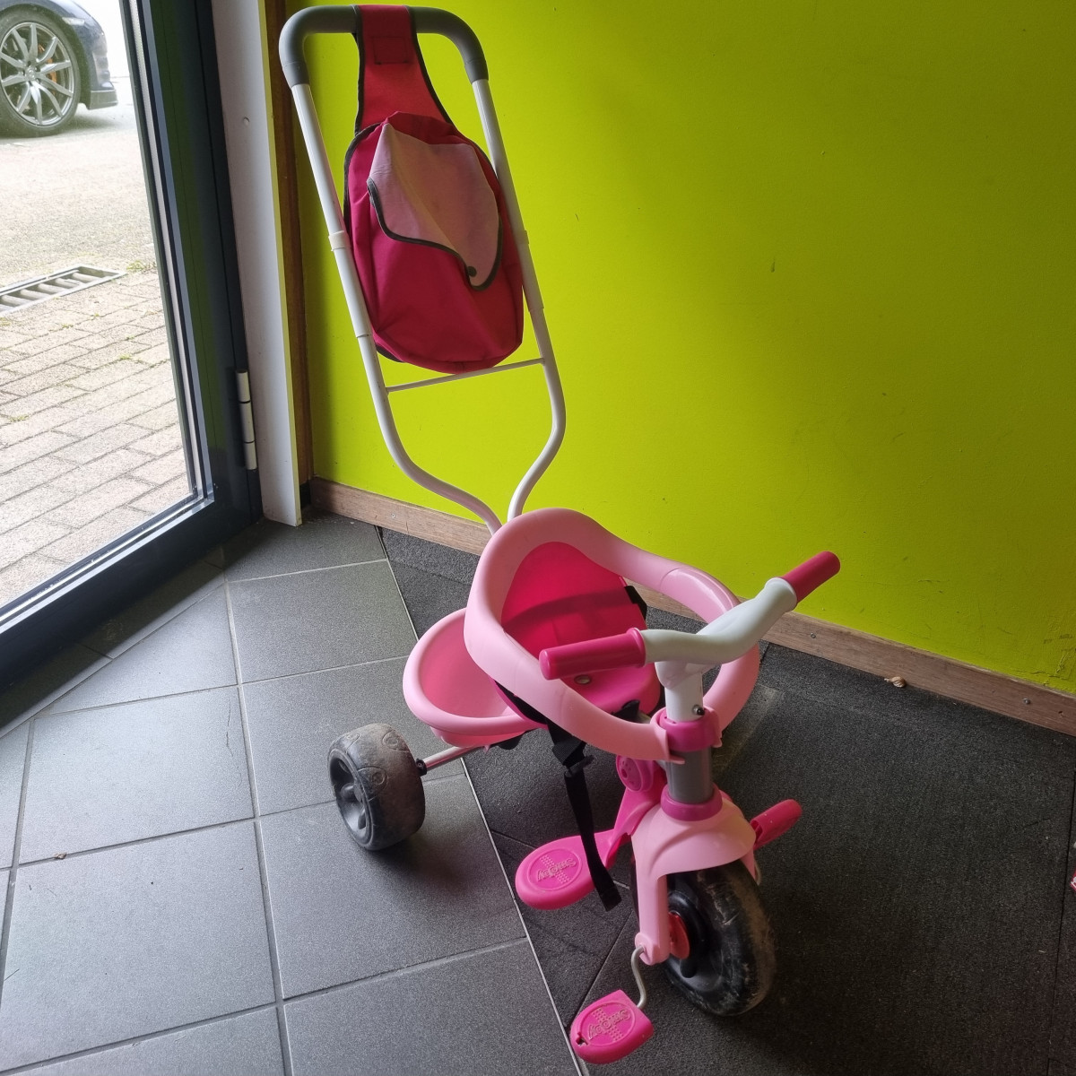 HTCM Tricycle pour enfants 3 en 1 pour 18 mois HTCM 3 ans garçons