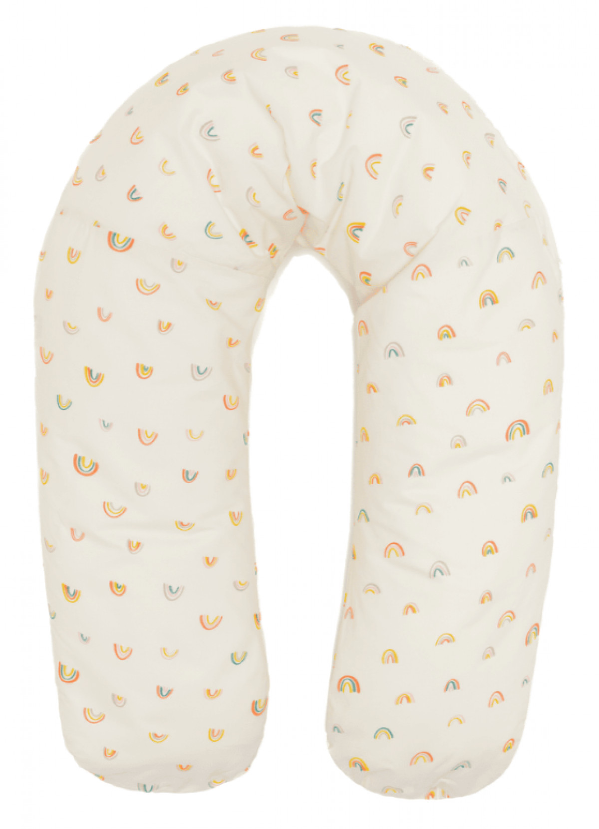 Coussin d allaitement 190cm intérieur mousse - Rainbows beige - 419-19 - photo 8