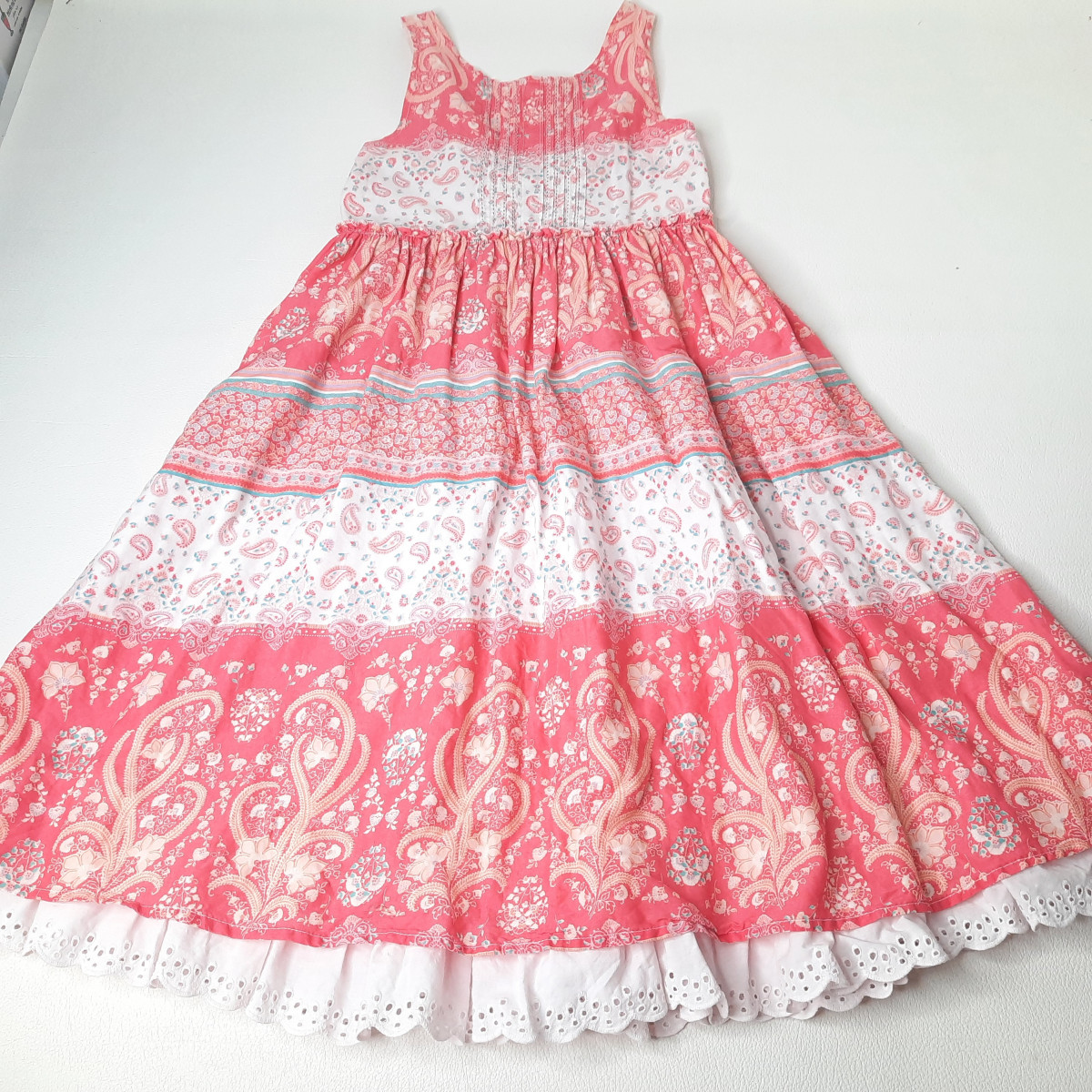 Robe corail chamaré - Boutique Toup'tibou - photo 6