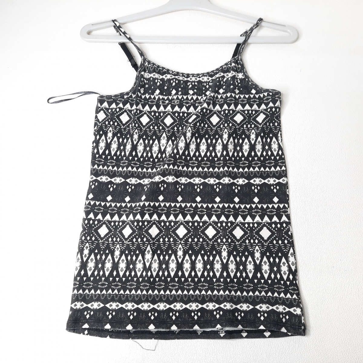 Top noir chamaré - Boutique Toup'tibou - photo 6