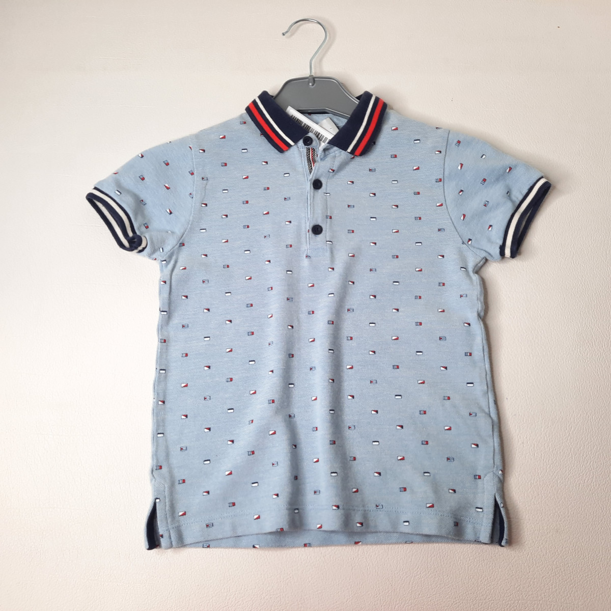 Polo ciel à motif - Boutique Toup'tibou - photo 6
