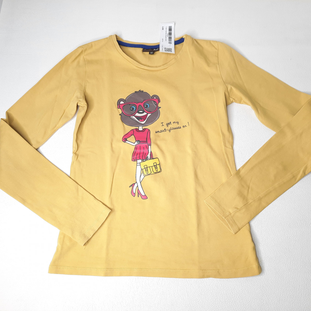 T-shirt manches longues jaune - Boutique Toup'tibou - photo 6