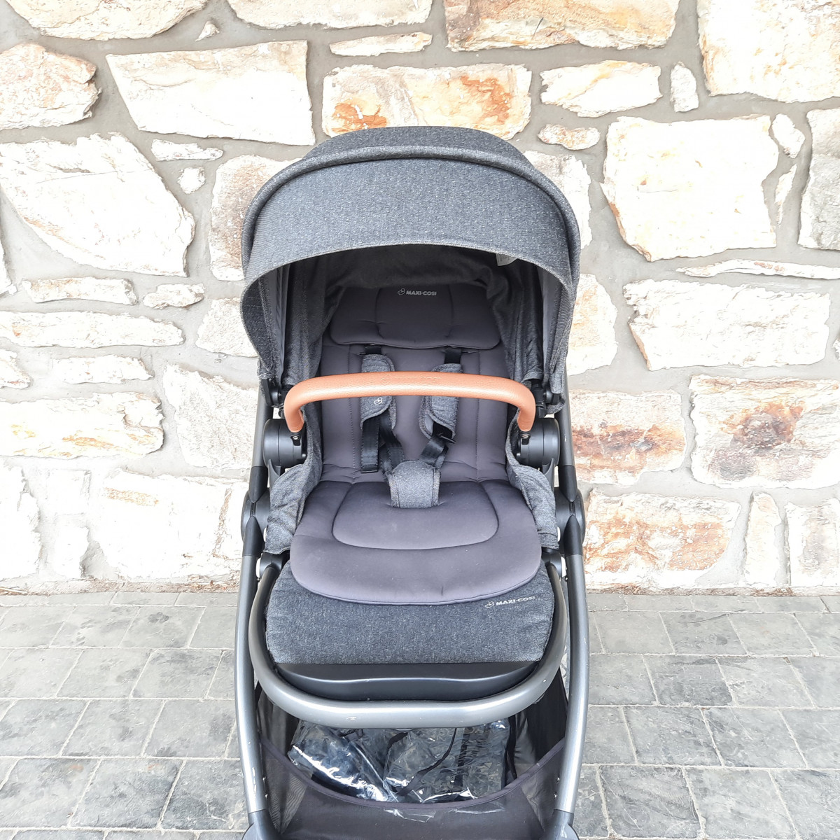 Poussette 3 en 1 Maxi cosy anthracite + base isofix - photo 10