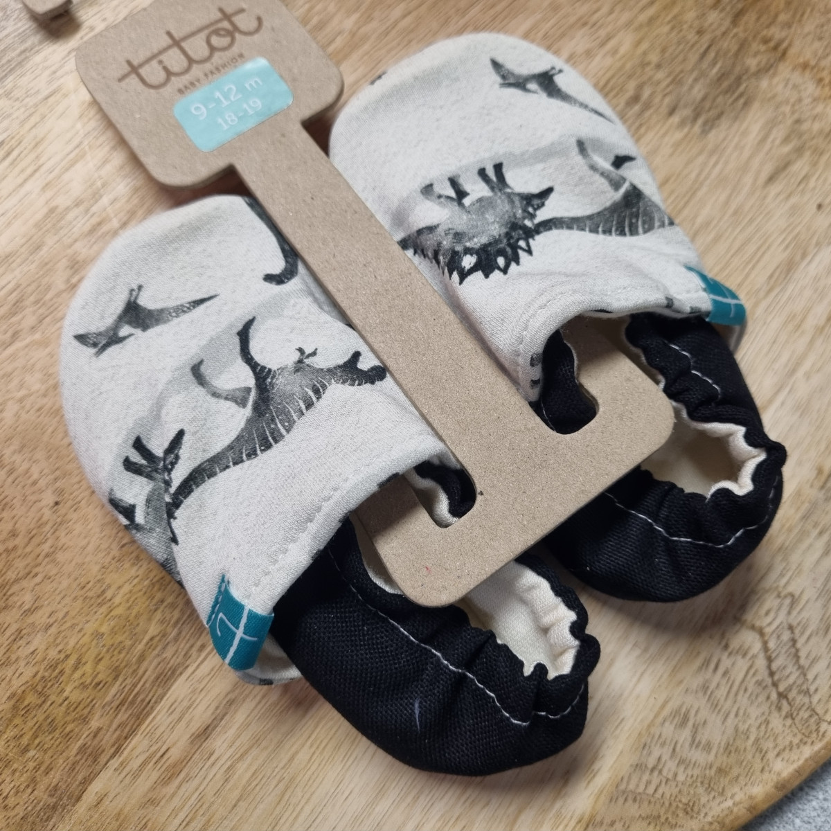 Chaussons Titot - Black Dino - Boutique Toup'tibou - photo 6