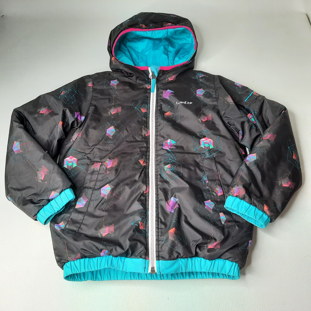 Veste ski noir à motif - Boutique Toup'tibou - photo 6