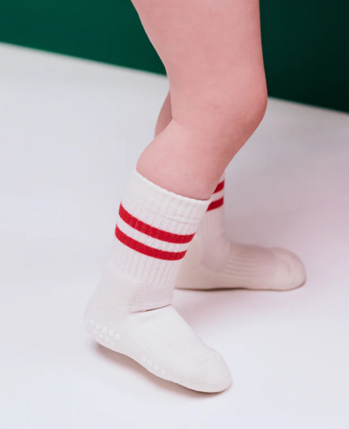 Chaussettes sport anti dérapantes - Red - photo 6