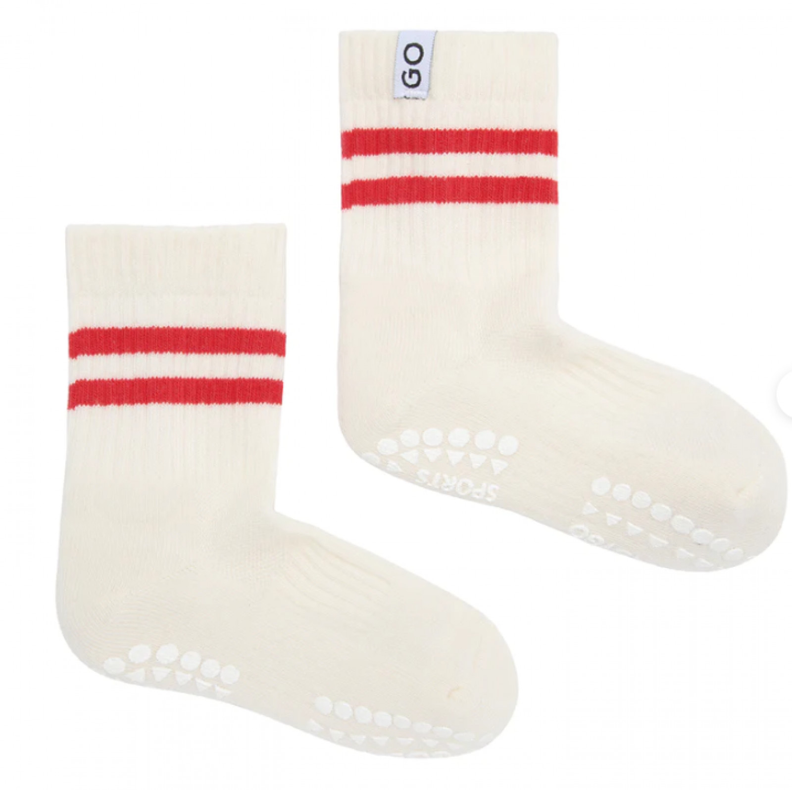 Chaussettes sport anti dérapantes - Red - photo 8