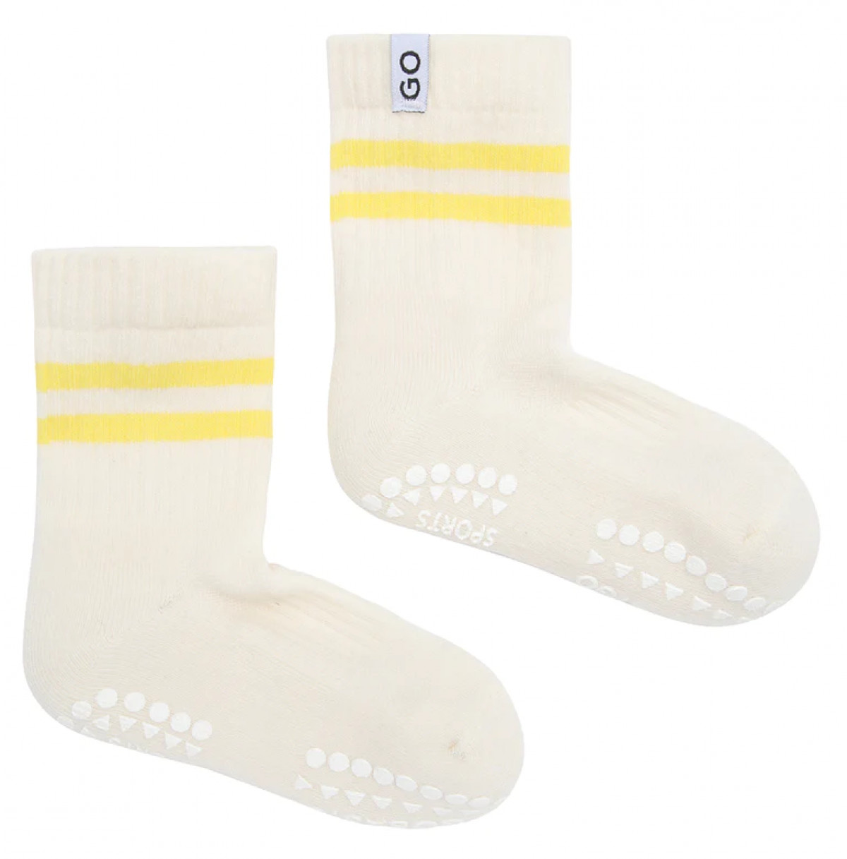 Chaussettes sport anti dérapantes - Yellow - photo 6