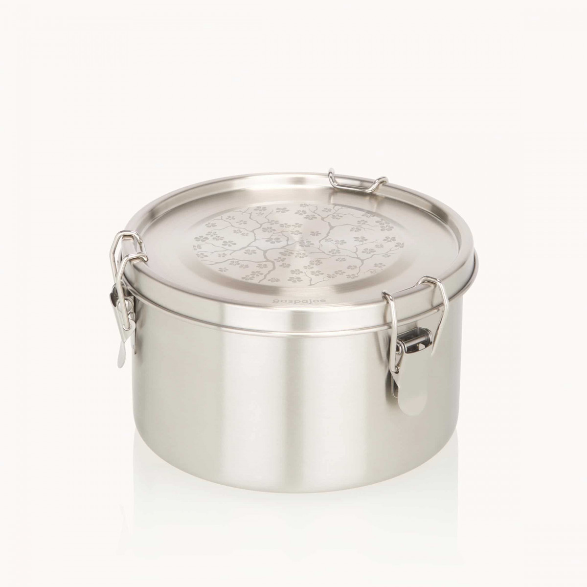 Boite repas inox ronde Drummy - Cerisier 1100ml - photo 12