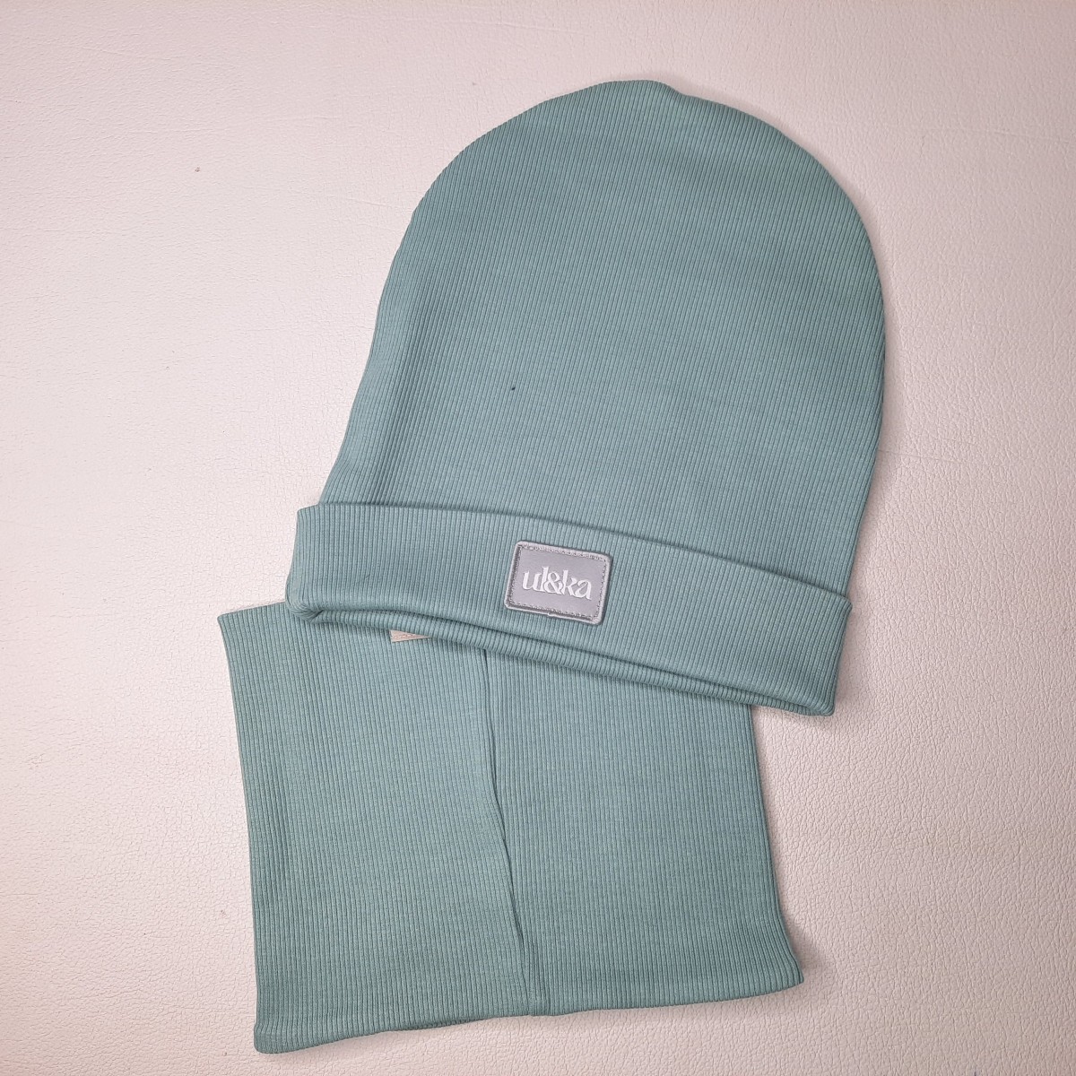 Set bonnet + col - Aqua Line - Boutique Toup'tibou - photo 6