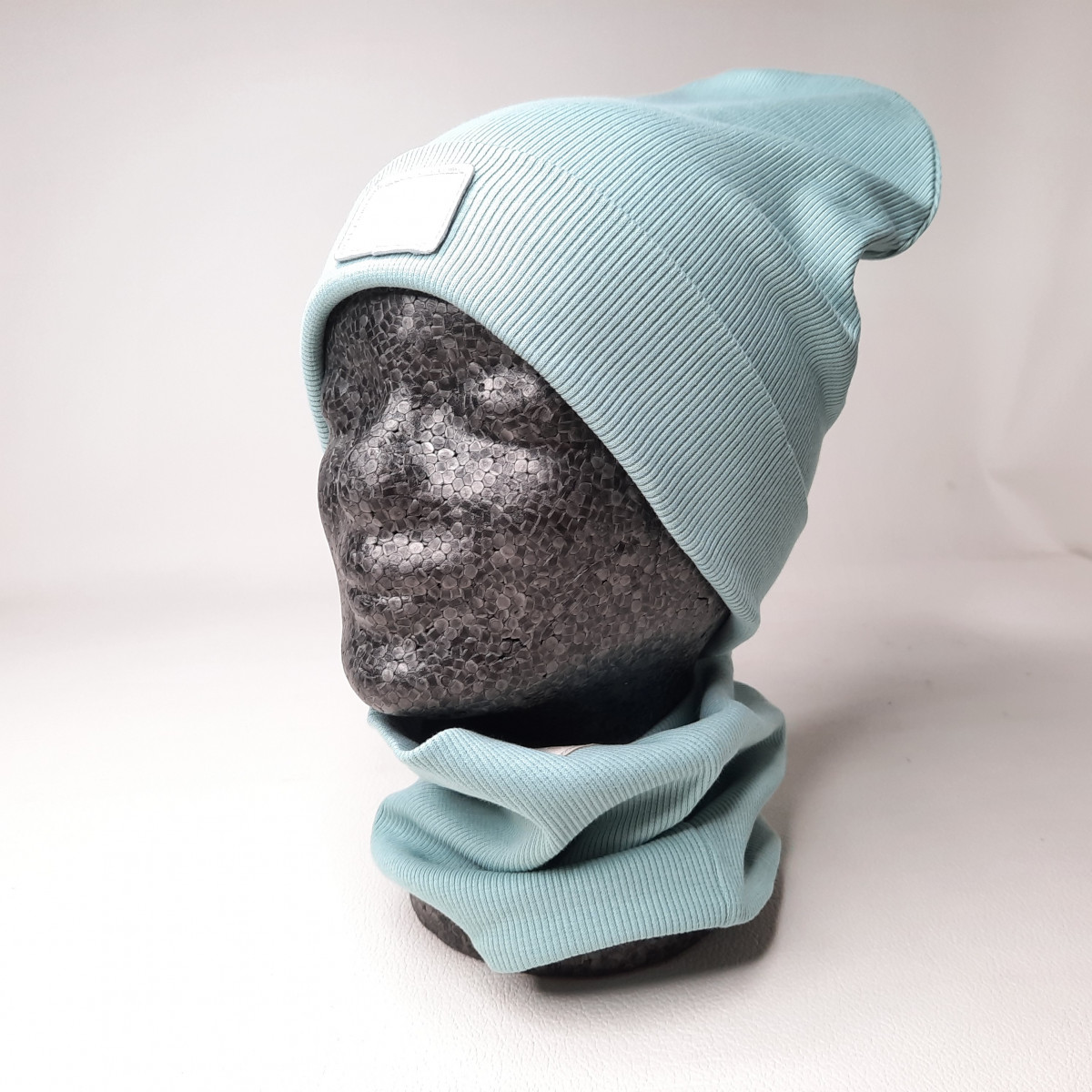Set bonnet + col - Aqua Line - photo 7