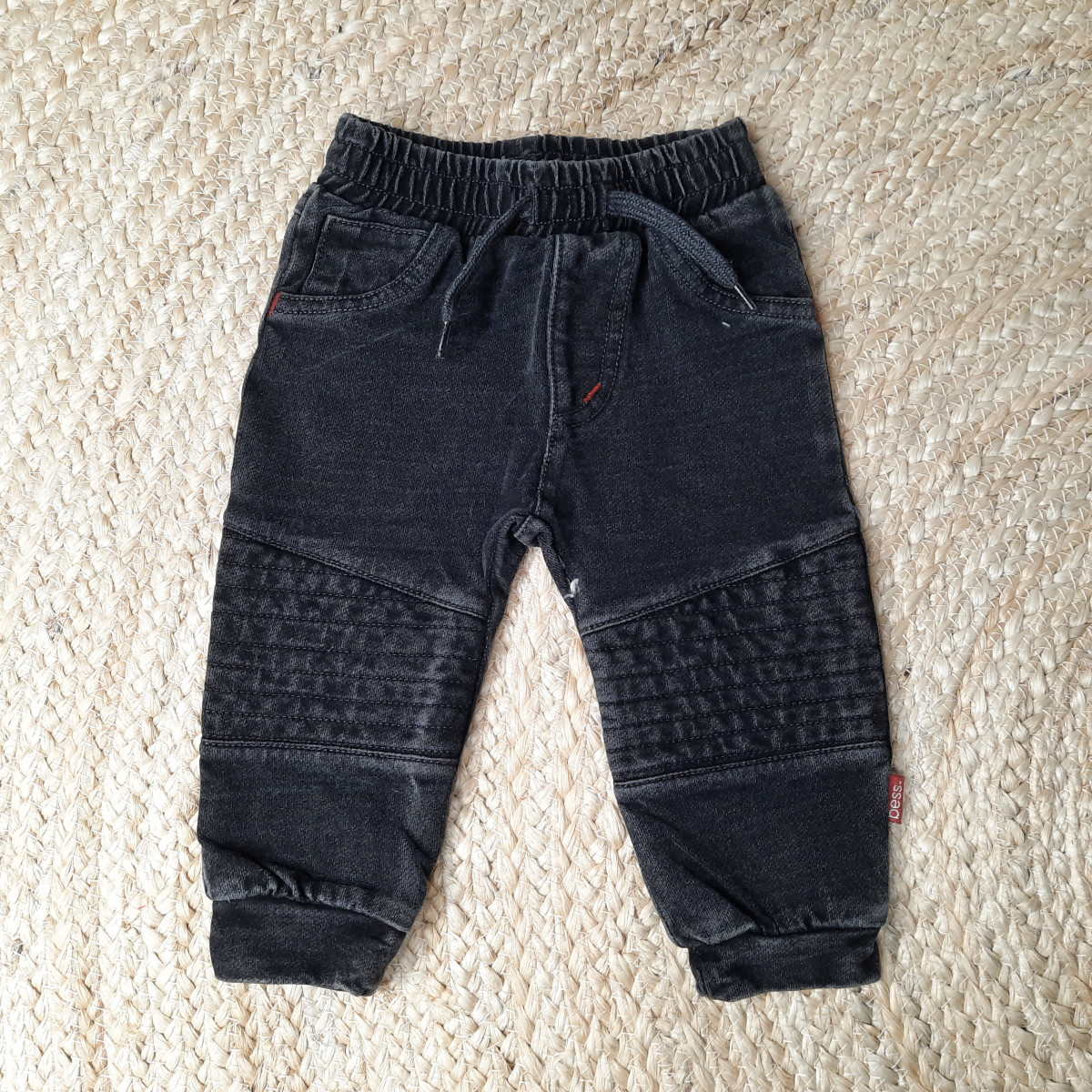 Pantalon jeans anthracite - Boutique Toup'tibou - photo 7