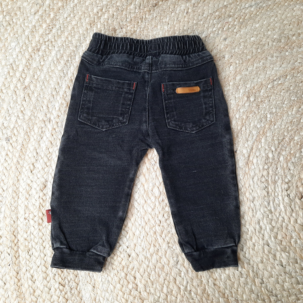 Pantalon jeans anthracite - Boutique Toup'tibou - photo 8