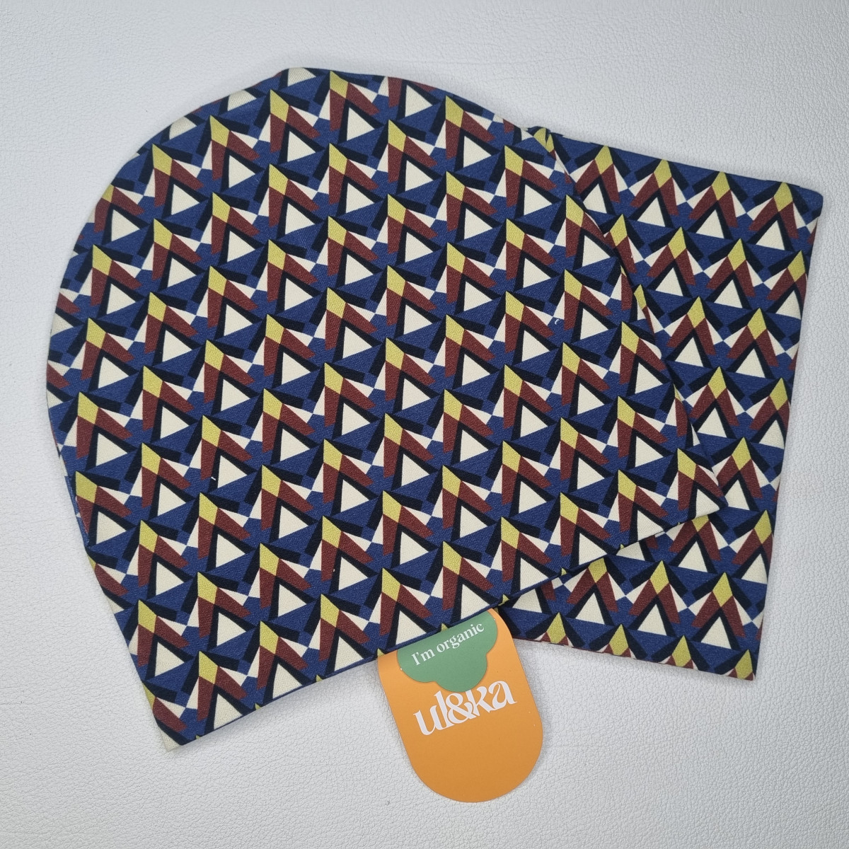 Set bonnet + col jersey - Kaleidoscope retro - photo 6