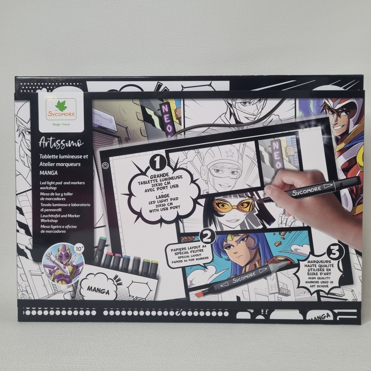 Tablette lumineuse et atelier marqueurs Manga -CREA052 - photo 6