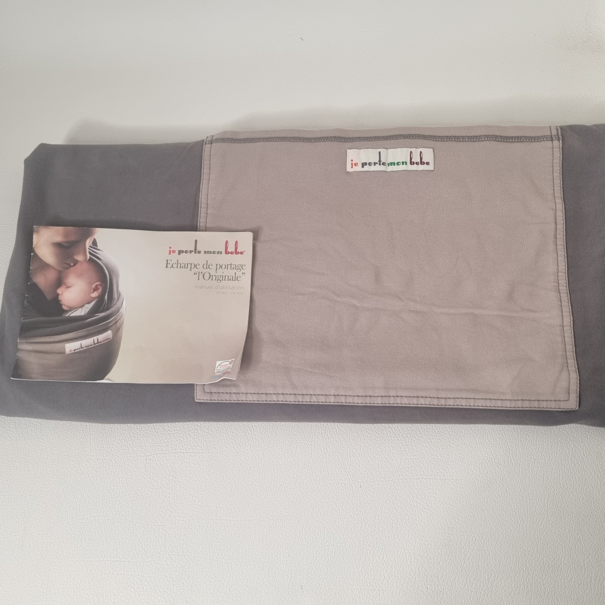 Echarpe de portage grise JPMBB - Boutique Toup'tibou - photo 6