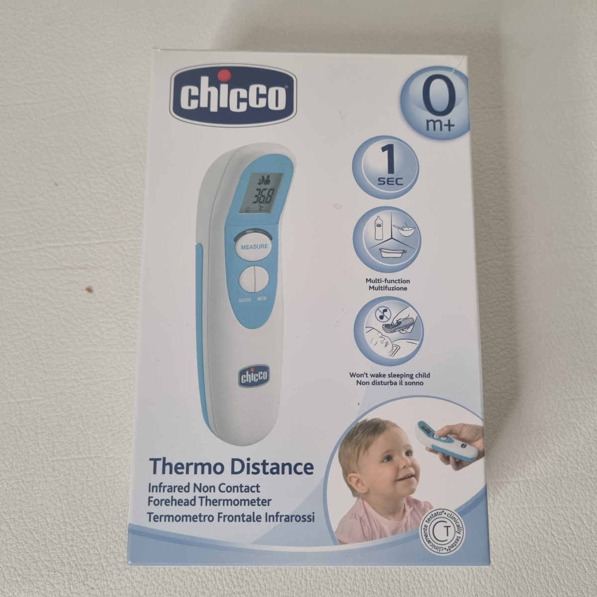 Thermomètre frontal Chicco Digi pour bébé