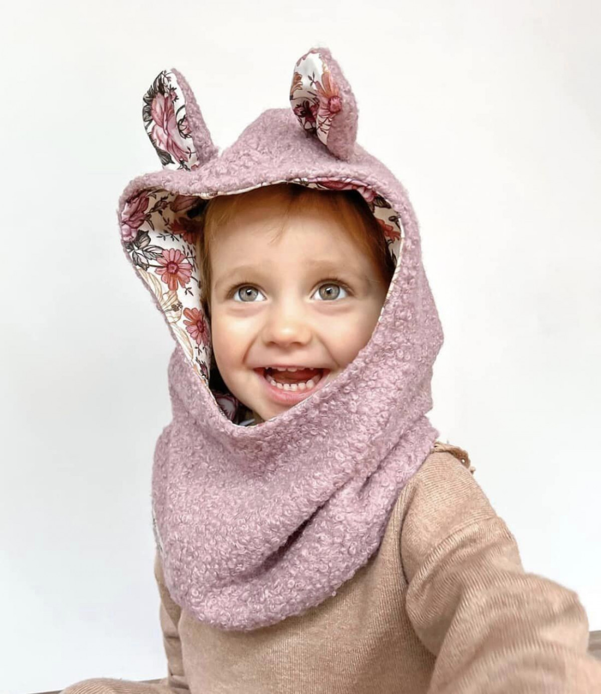 Cagoule lilas int. fleuri - photo 8