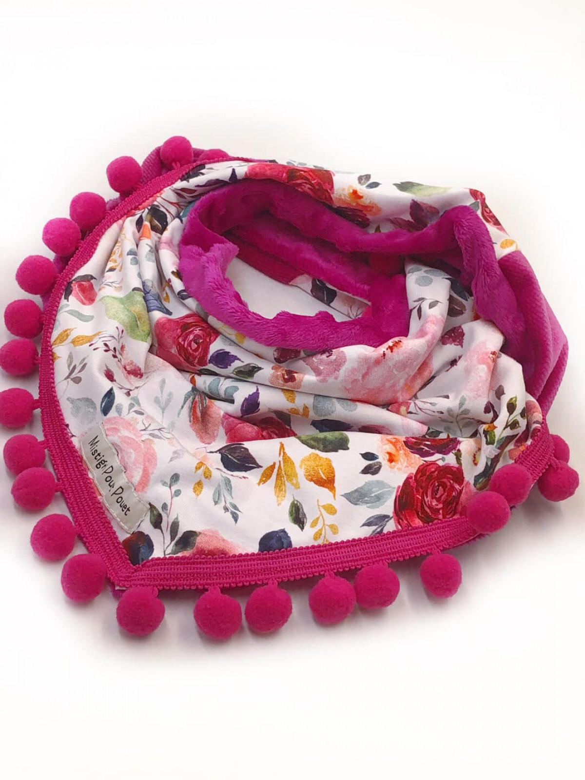 Grand foulard - fait main - - Boutique Toup'tibou - photo 6