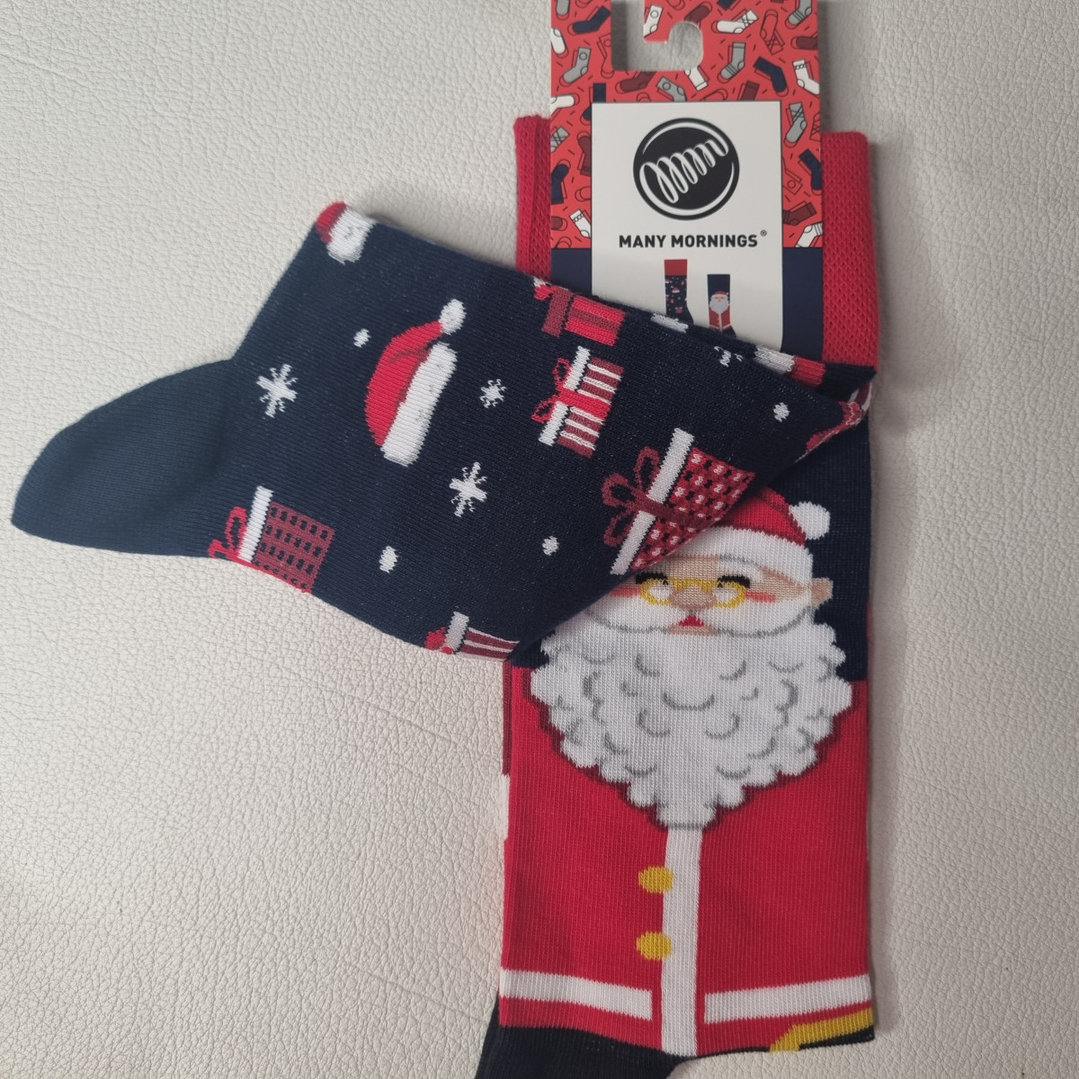 Chaussettes Many Mornings - Santa Claus - Boutique Toup'tibou - photo 6