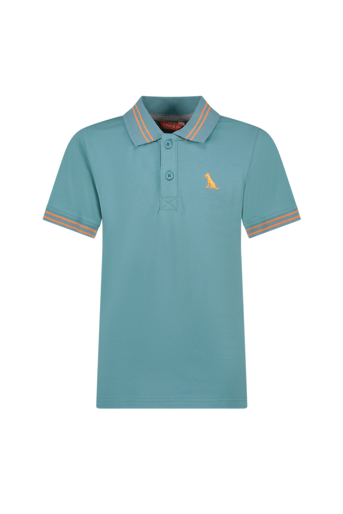 Polo turquoise - Boutique Toup'tibou - photo 6