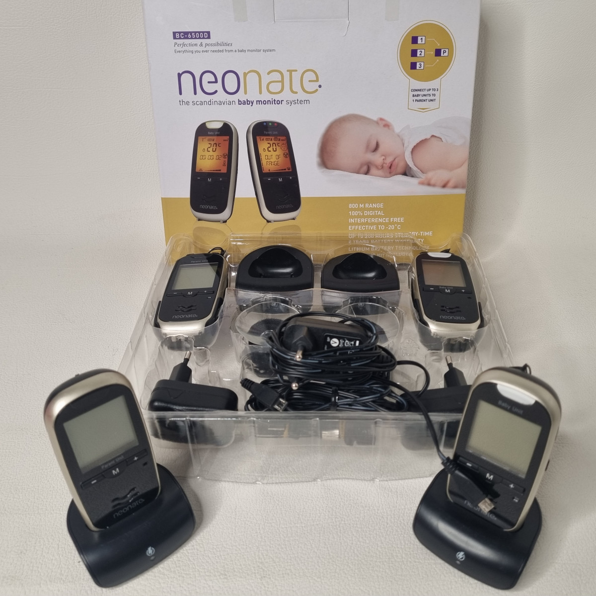 Babyphone Neoate 2 émetteurs et 1 recepteur - photo 6