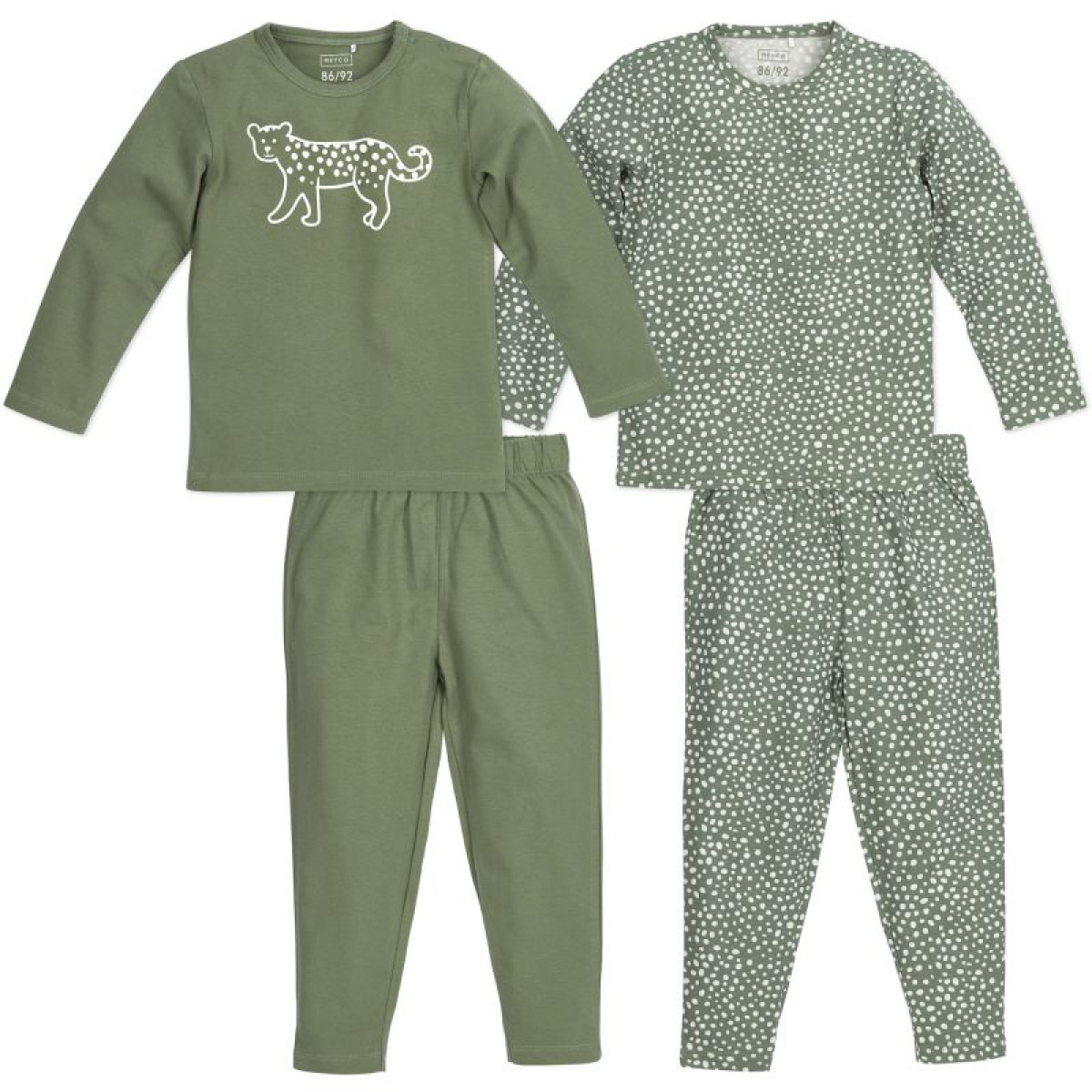 Lot de 2 pyjamas vert forêt - Boutique Toup'tibou - photo 6